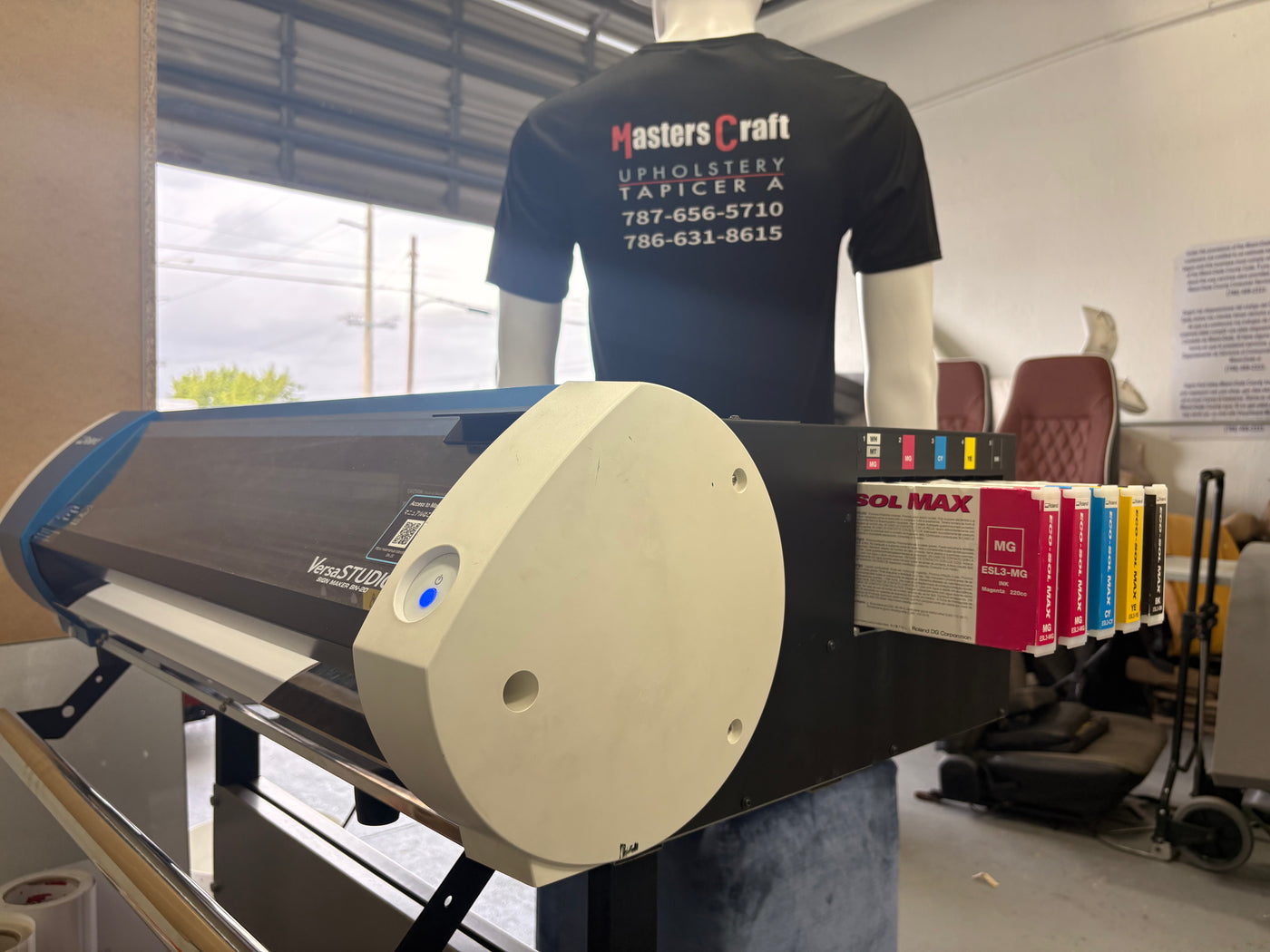 Equipo de tapicería